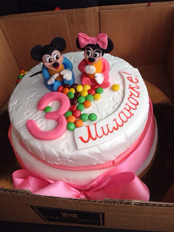 Тортик с Микки