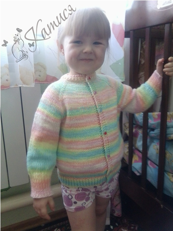 Кофточка для дочи.