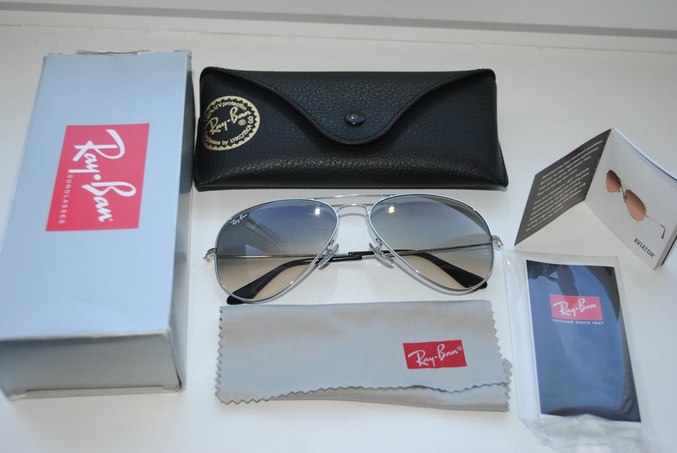 Культовые очки Ray-Ban Aviator оригинал SAle СЕРТИФИКАТ соответствия под катом! 4900