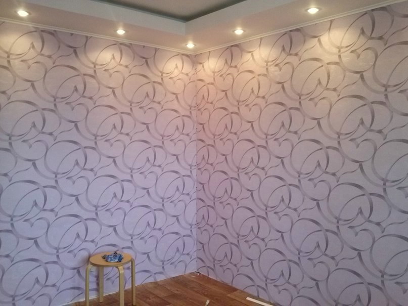 Ремонт в зале.