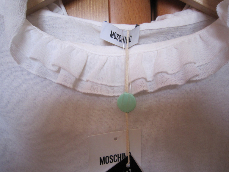 MOSCHINO летний джемпер 44IT - 46росс. ОРИГИНАЛ. 4000 руб.
