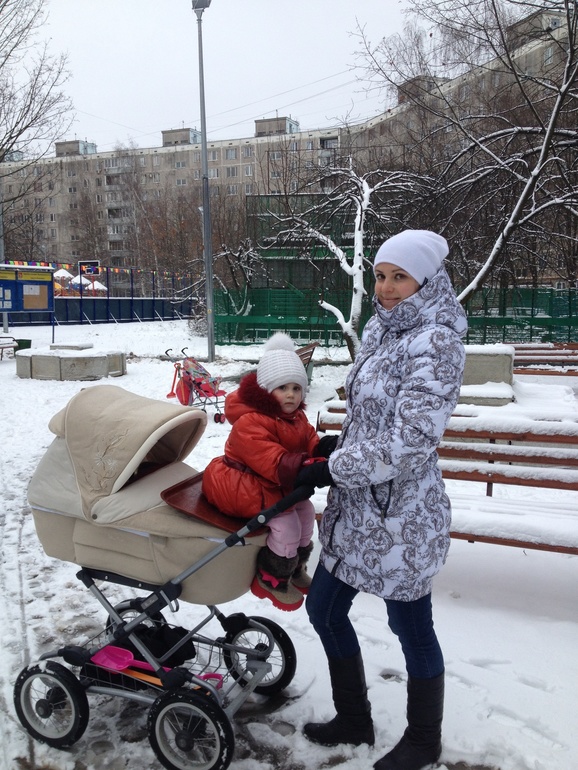 Немного наших первых совместных прогулок