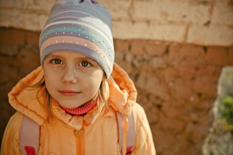 просто прогулка с дочкой)