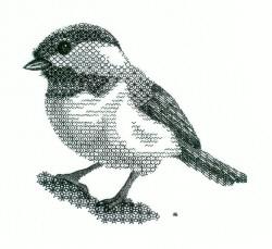 Blackwork, чёрная вышивка