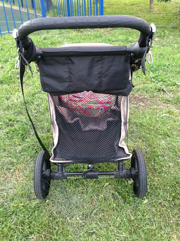 Baby jogger city elite с бампером и муфтой для ножек. Сумка Ju-Ju-Be.