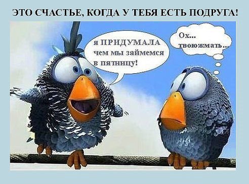эх, вот нет у меня подруг в реале(((