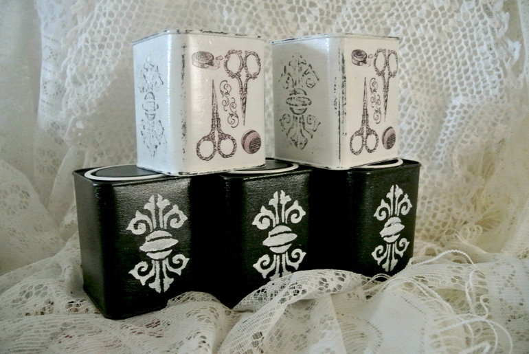 Декупажный конкурс. Тема - монохром/сепия