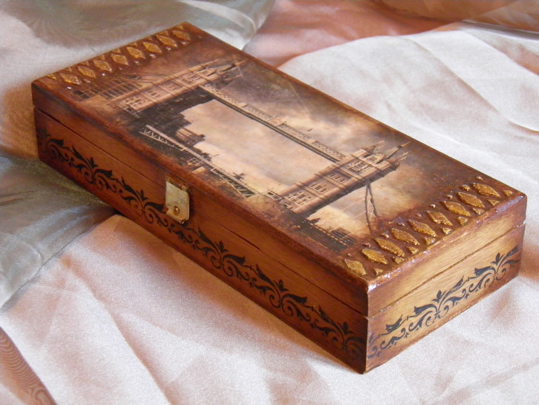 Декупажный конкурс. Тема - монохром/сепия