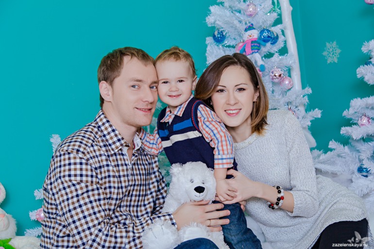 Новогодний фотопроект 2014