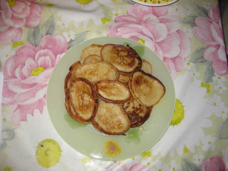 Банановые оладушки от Сашеньки))