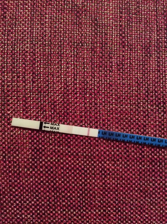 Сделала тест на овульку