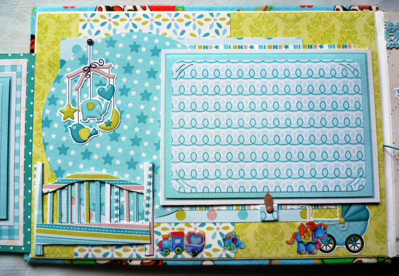 Альбом для новорожденного мальчика "Мироша"