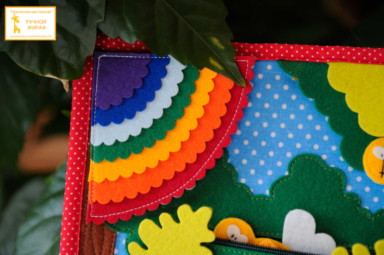 Развивающее панно