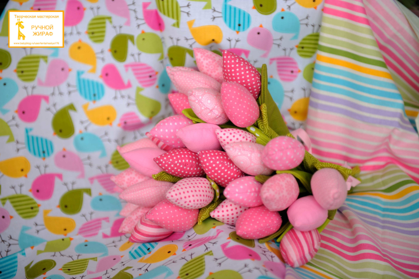 Весенние тюльпаны )