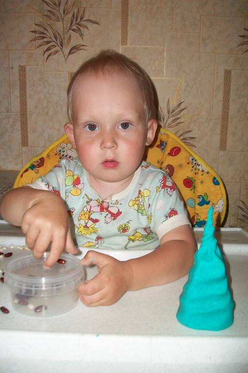 Сын и пластилин