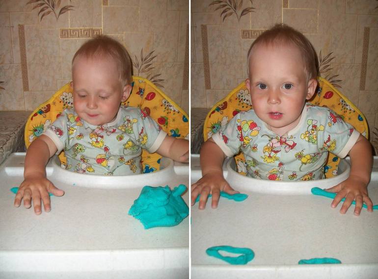 Сын и пластилин