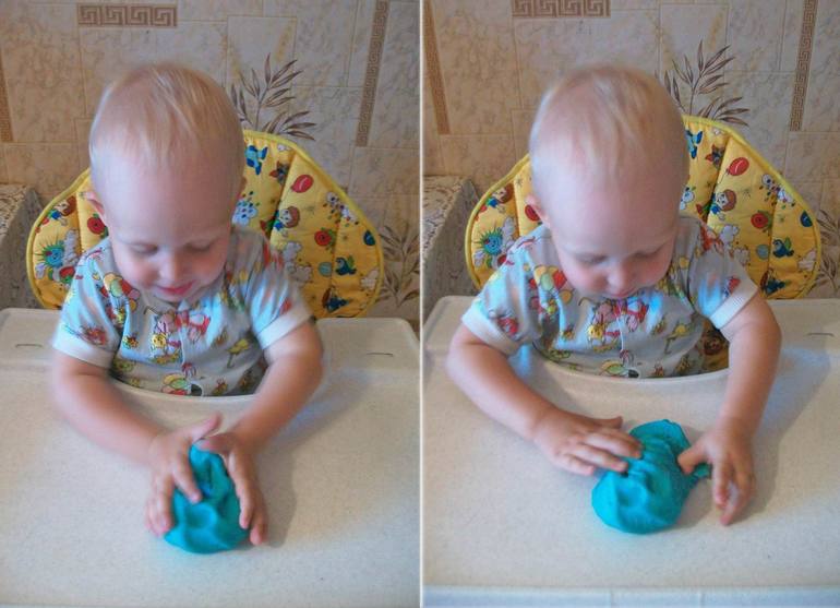 Сын и пластилин