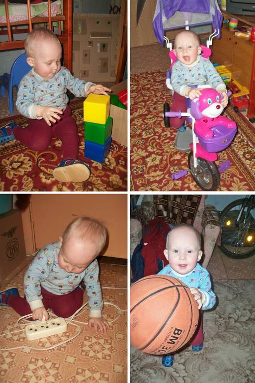 Максимке 1 год и 2 месяца