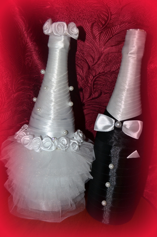 СВАДЕБНЫЕ БУТЫЛКИ!!!