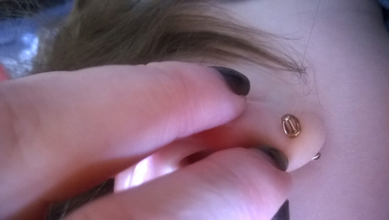 Новые серёжечки.