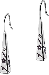 Серьги Kenzo серебро