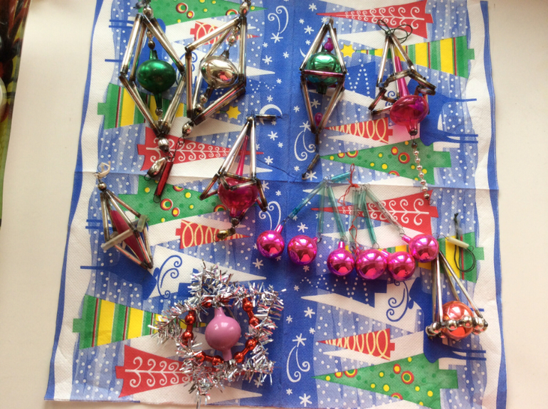 Елочные игрушки СССР. Пополнение.....