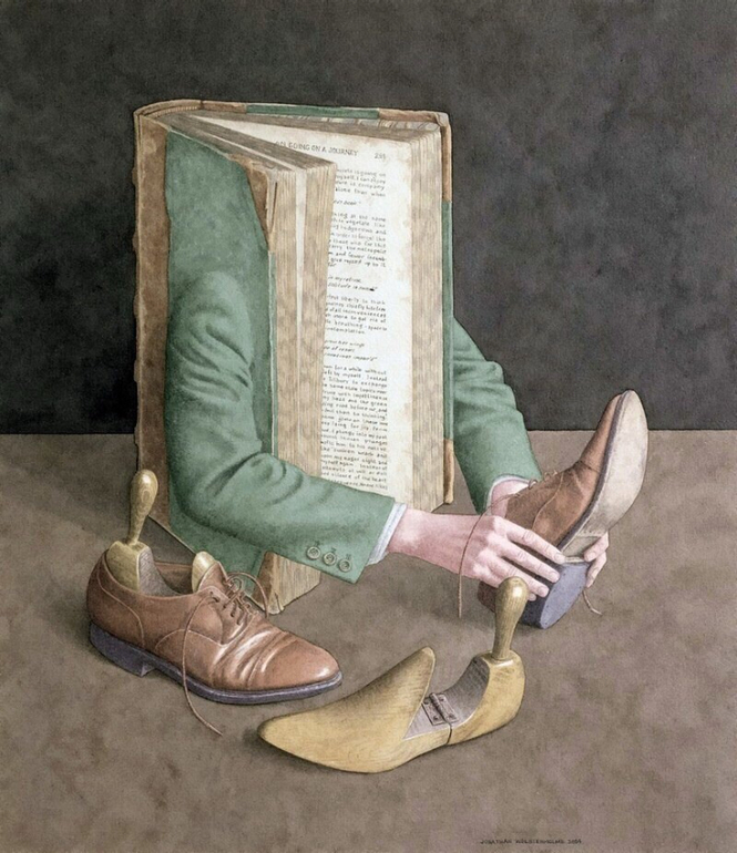 Книга в главной роли.