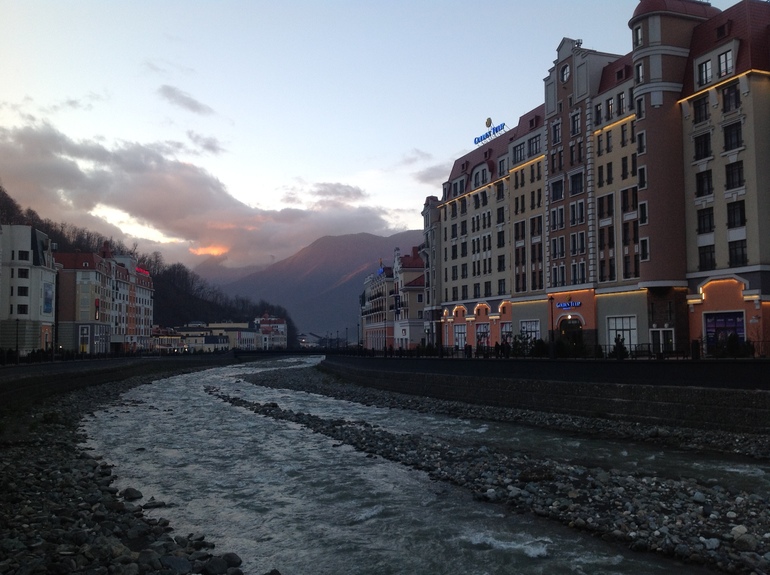 Адлер -Красная поляна......до олимпиады осталось 81 день