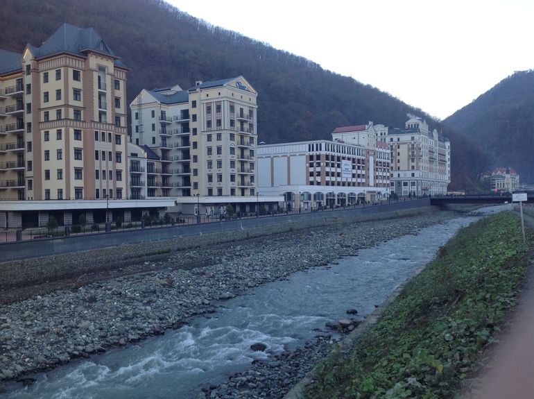 Адлер -Красная поляна......до олимпиады осталось 81 день