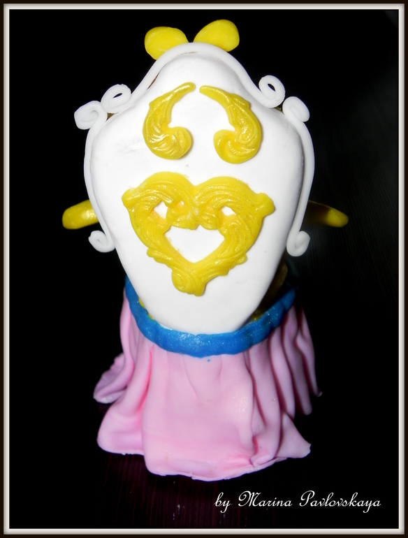 А теперь мастичный тортик доче на 3 года)))