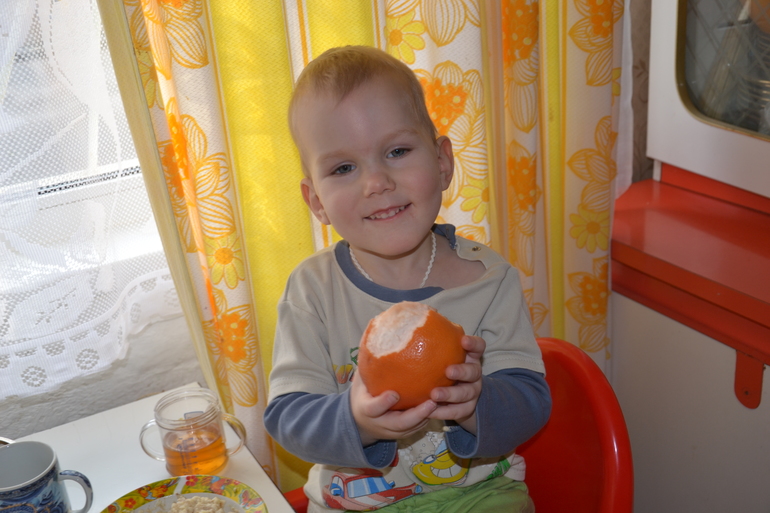 Мы делили апельсин