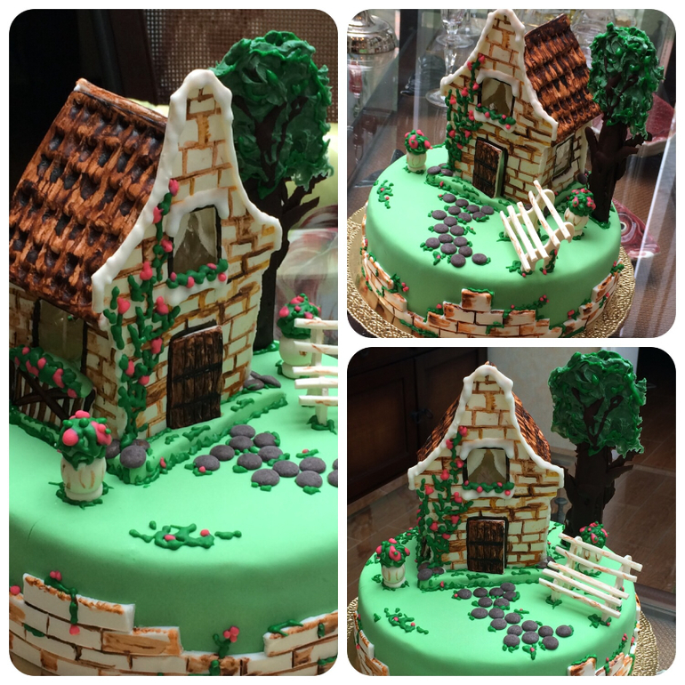 Продолжаю печь, ровнять, лепить...)))