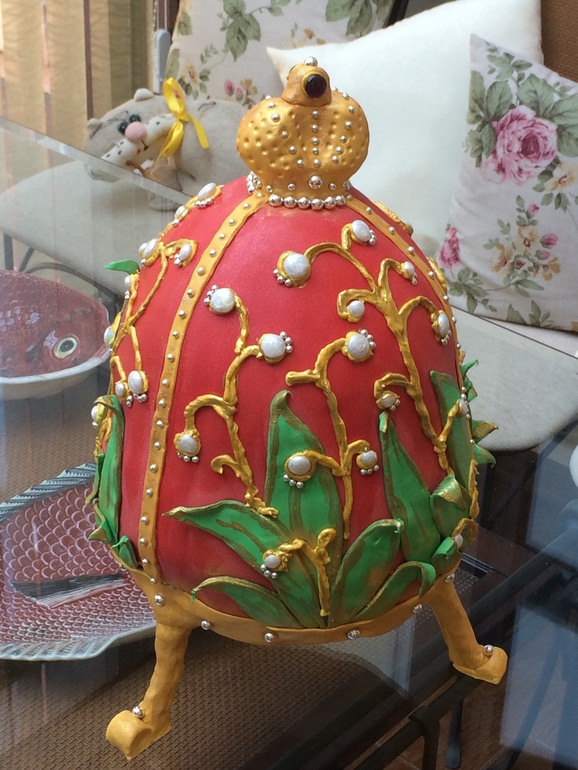 Яйцо Фаберже мужчина на день рождения!