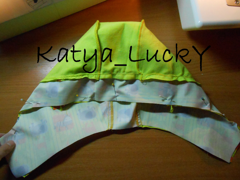 Шитье: МК ветровка с подкладом (без утеплителя)