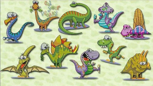 Динозаврусы (дизайны)