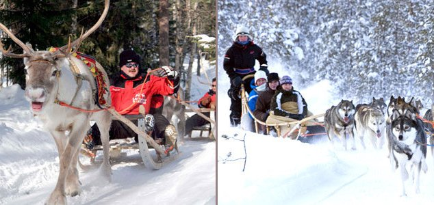 В гости к Санта Клаусу! Финляндия. Романиеми.