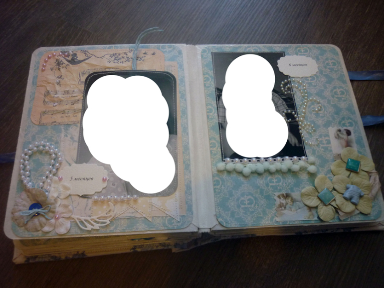 Фотоальбом для сына про первый год. Том 1