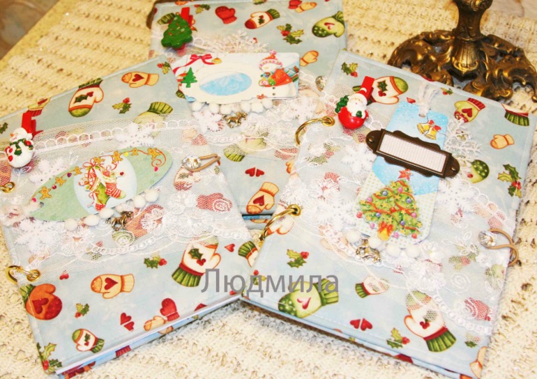 Блокноты новогодние