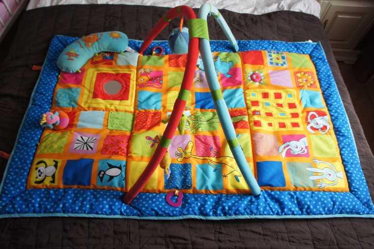 Таф Тойс Развивающий коврик 3 в 1