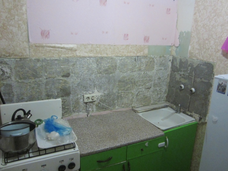 Начинаю рассказ о ремонте. Кухня
