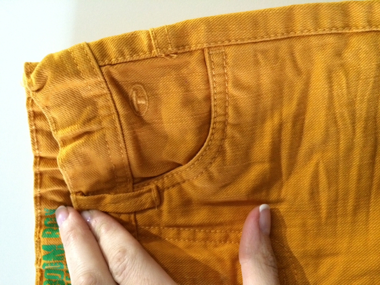 Горчичные джинсы Tom Tailor, р-р 98, Мск