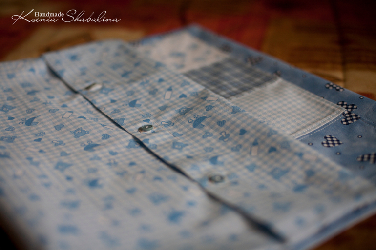 Я её сшила) наволочка пэчворк)