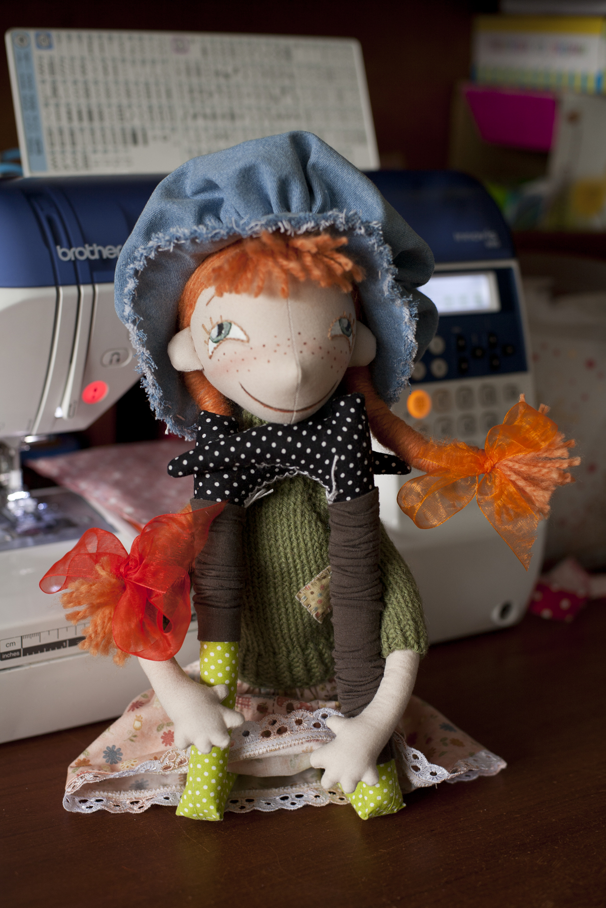 Шьём упаковку для куклы. Мастер класс.