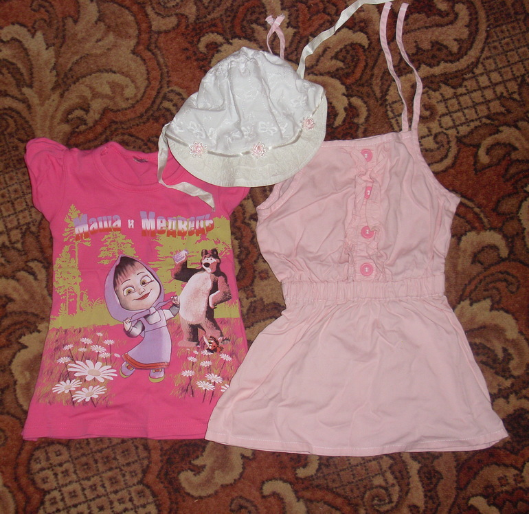 вещи для девочки от о -3 лет бу, есть пакетом.