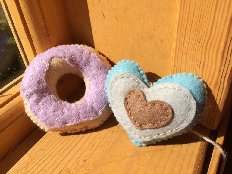 Детские работы из фетра