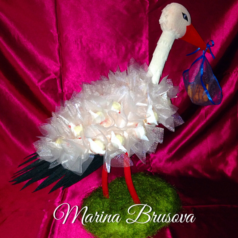 Аист в доме-хорошая примета!