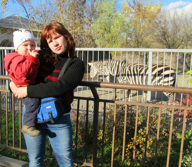 Поход в зоопарк.