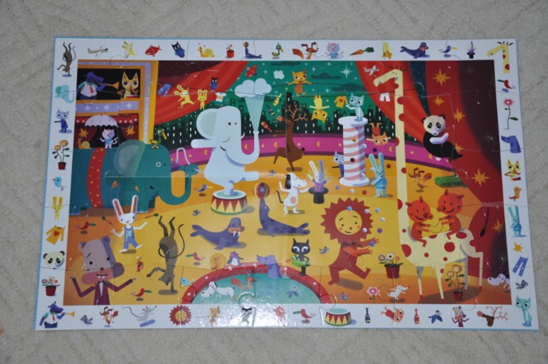 Пазломания. Часть 5. Гигантам от Djeco гигантский пост!