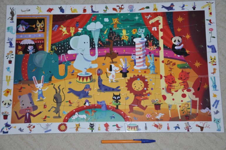 Пазломания. Часть 5. Гигантам от Djeco гигантский пост!