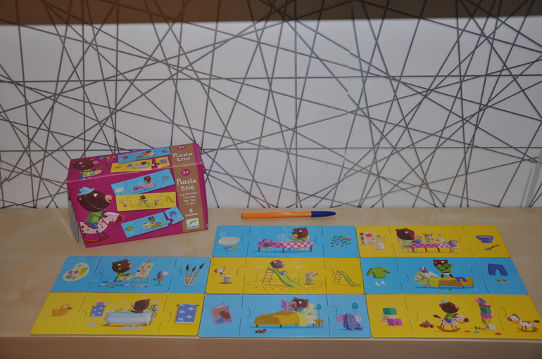 Пазломания. Часть 4. Маленькие одинаковые коробочки от Djeco :)